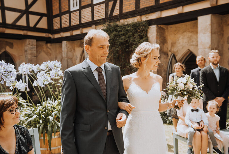 Hochzeit Trauung kloster haydau