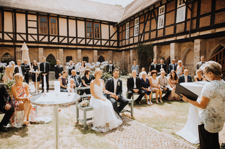 Hochzeit Trauung kloster haydau