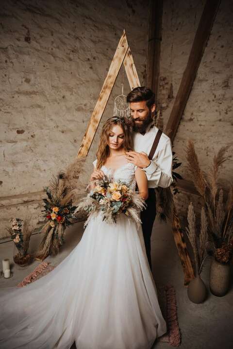 Hochzeitsfotografie Kassel - boho hochzeit 